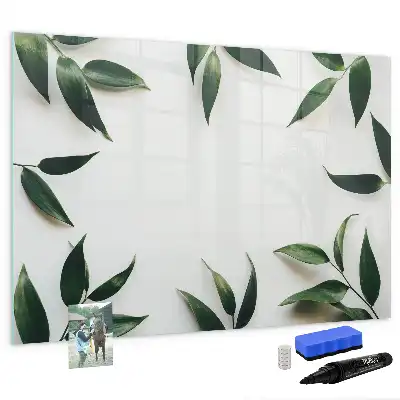Tableau magnétique pour dessiner cadre de feuilles