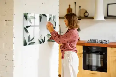 Tableau magnétique pour dessiner cadre de feuilles
