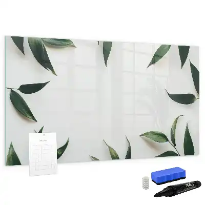 Tableau magnétique pour dessiner cadre de feuilles