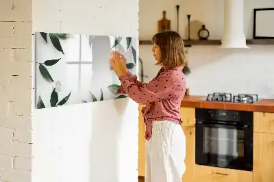 Tableau magnétique pour dessiner cadre de feuilles