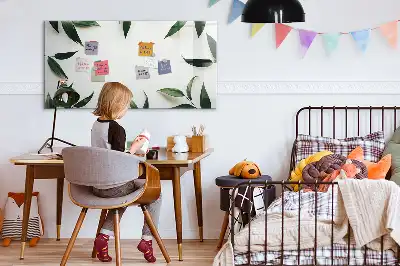 Tableau magnétique pour dessiner cadre de feuilles