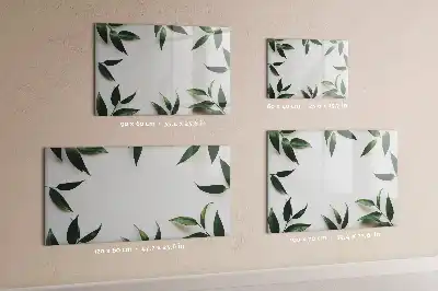 Tableau magnétique pour dessiner cadre de feuilles