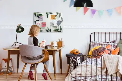 Tableau magnétique pour dessiner cadre de feuilles