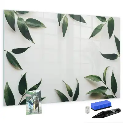 Tableau magnétique pour dessiner cadre de feuilles