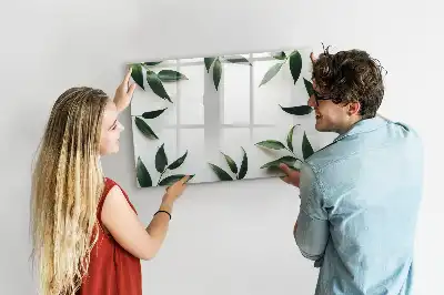 Tableau magnétique pour dessiner cadre de feuilles