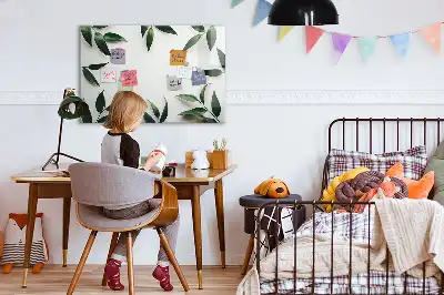 Tableau magnétique pour dessiner cadre de feuilles