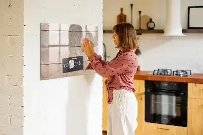 Tableau magnétique à dessiner modèle Tu peux le faire !