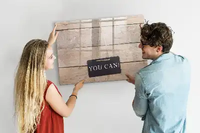 Tableau magnétique à dessiner modèle Tu peux le faire !