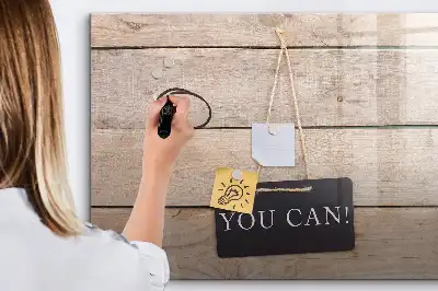 Tableau magnétique à dessiner modèle Tu peux le faire !