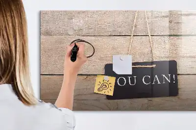 Tableau magnétique à dessiner modèle Tu peux le faire !