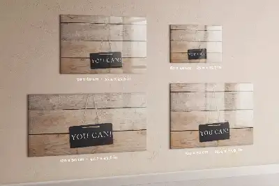 Tableau magnétique à dessiner modèle Tu peux le faire !