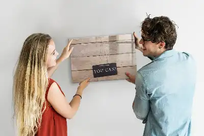 Tableau magnétique à dessiner modèle Tu peux le faire !