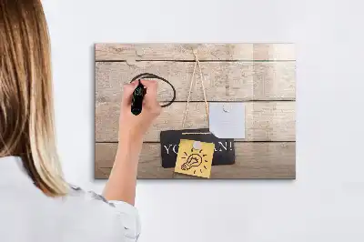 Tableau magnétique à dessiner modèle Tu peux le faire !