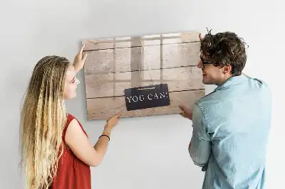 Tableau magnétique à dessiner modèle Tu peux le faire !