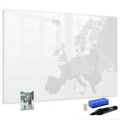 Tableau magnétique à dessiner carte de l'Europe