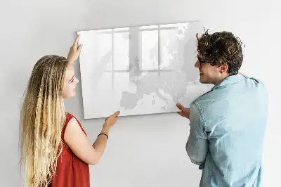 Tableau magnétique à dessiner carte de l'Europe