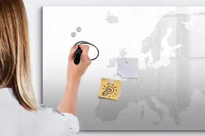 Tableau magnétique à dessiner carte de l'Europe