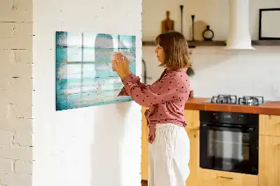 Tableau magnétique pour dessiner planches bleues