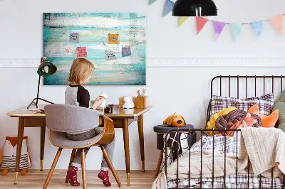 Tableau magnétique pour dessiner planches bleues