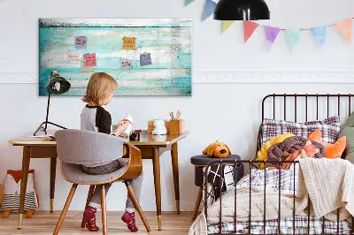 Tableau magnétique pour dessiner planches bleues