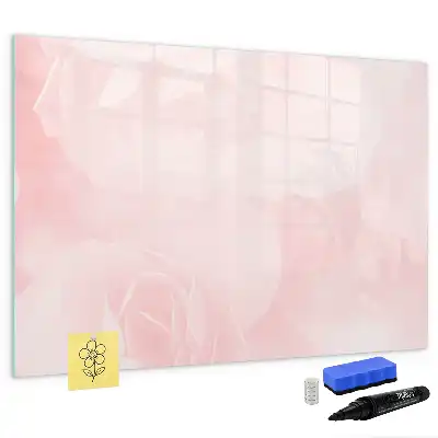 Tableau magnétique pour dessiner motifs de roses épanouies