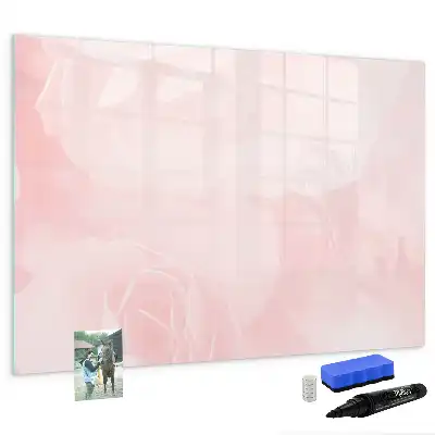 Tableau magnétique pour dessiner motifs de roses épanouies