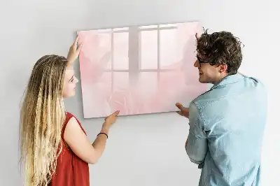 Tableau magnétique pour dessiner motifs de roses épanouies