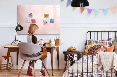 Tableau magnétique pour dessiner motifs de roses épanouies