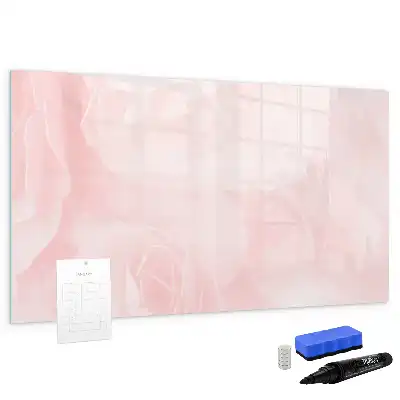 Tableau magnétique pour dessiner motifs de roses épanouies