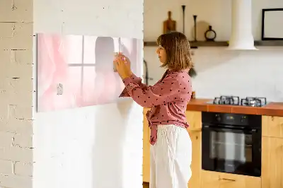 Tableau magnétique pour dessiner motifs de roses épanouies