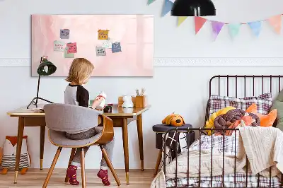 Tableau magnétique pour dessiner motifs de roses épanouies