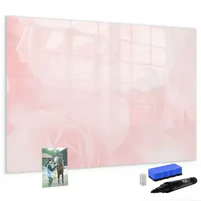 Tableau magnétique pour dessiner motifs de roses épanouies