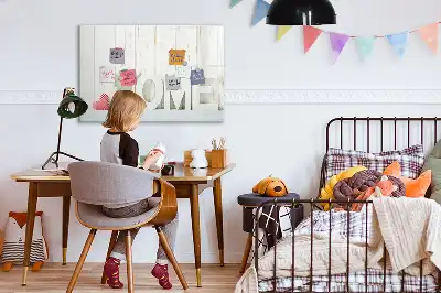 Tableau magnétique pour dessiner modèle Maison