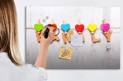 Tableau magnétique pour dessiner modèle Famille