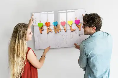 Tableau magnétique pour dessiner modèle Famille