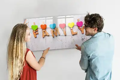 Tableau magnétique pour dessiner modèle Famille