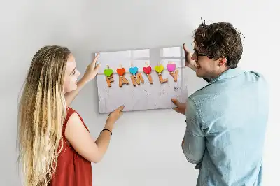 Tableau magnétique pour dessiner modèle Famille
