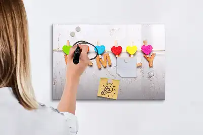 Tableau magnétique pour dessiner modèle Famille