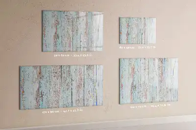 Tableau magnétique pour dessiner en bois pastel