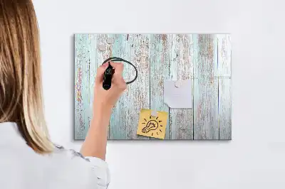 Tableau magnétique pour dessiner en bois pastel