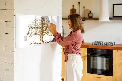 Tableau magnétique pour dessiner modèle ancien arbre généalogique