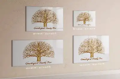 Tableau magnétique pour dessiner modèle ancien arbre généalogique