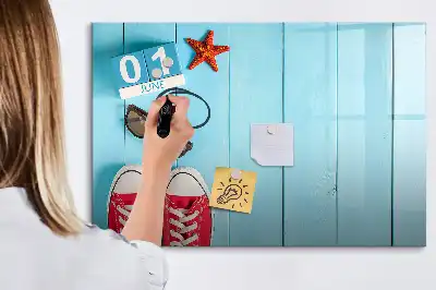 Tableau magnétique pour dessiner modèle Premier jour d'été