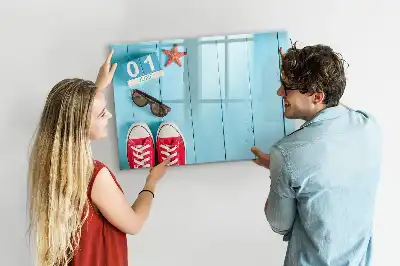 Tableau magnétique pour dessiner modèle Premier jour d'été