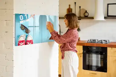 Tableau magnétique pour dessiner modèle Premier jour d'été