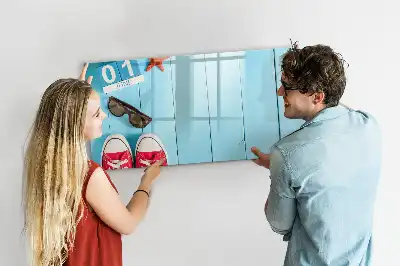 Tableau magnétique pour dessiner modèle Premier jour d'été
