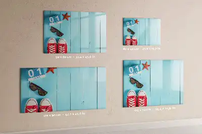Tableau magnétique pour dessiner modèle Premier jour d'été