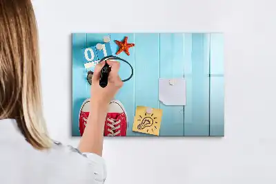 Tableau magnétique pour dessiner modèle Premier jour d'été