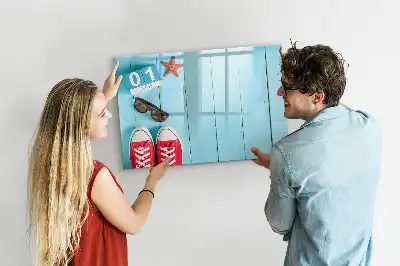 Tableau magnétique pour dessiner modèle Premier jour d'été