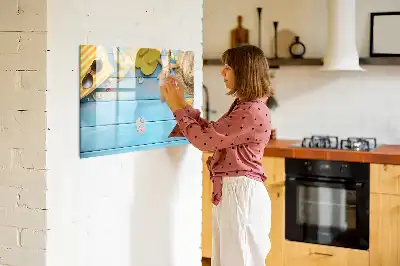 Tableau magnétique à dessiner accessoire de plage